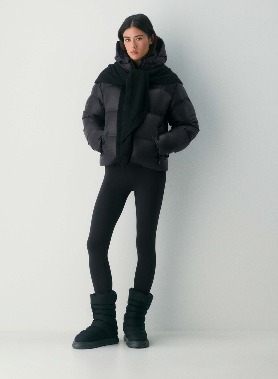 super powder puff shorty – powderdri svart